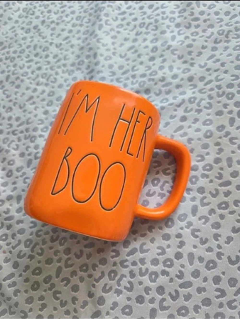Rae Dunn I'm Her Boo Mug Orange